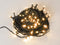 Spinlight LED - 3 m - 250 leds - arizona wit - zwarte kabel - modulator - 31 V