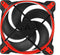 ARCTIC BioniX P140 - Ventilator - 14 cm 1950 RPM 25,5 dB Zwart Rood