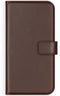 Selencia Galaxy S9 Plus - Echt Lederen Bookcase - 3 Pashouders - Bruin