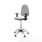 Piqueras y Crespo B1D05RT - Bureaustoel - Hoogteverstelbaar met armleuning - Wit