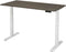 Ergonomisch elektrische verstelbaar zit/sta bureau Teez breed 140CM diep 80CM bladkleur Beuken framekleur Aluminium (RAL9006)