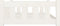 vidaXL - Hondenmand - 95,5x65,5x28 - cm - massief - grenenhout - wit