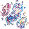 UNIDRAGON Houten Puzzel Voor Volwassenen Dier - Zwervende Kwallen - 100 stukjes - Small 26x26 cm