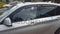 Zijwindschermen donker (bijna zwart) tbv BMW 1-serie (F20) model 5deurs bouwjaar 2011 tot 2019 set tbv 4 deuren V&A pasvorm