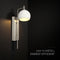 V-TAC VT-89021 - Wandlamp - 10W 1200 Lumen 3000K - Wit + Geborsteld Nikkel
