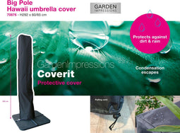 Coverit Hawaii parasol hoes-voor King en Big pole parasol-300x60/65 cm