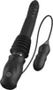 Pipedream - Fetish Fantasy - Ultimate Silicone Thruster - Stotende Vibrator met Handvat - Zwart