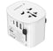Gembird Universele Reisadapter - 15W - Geaard - Wit