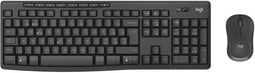 Logitech MK370 - Draadloze Desktopset - FullSize Qwertz - Zwitsers
