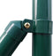 vidaXL - Euro - hek - 25x1,7 - m - staal - groen