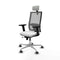 Horna Traslack Piqueras y Crespo 2D086G2 - Bureaustoel - Hoofdsteun verstelbaar - Wit