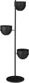 Mica Decorations Plantenhouder - L40 x B33 x H140 cm - Zwart