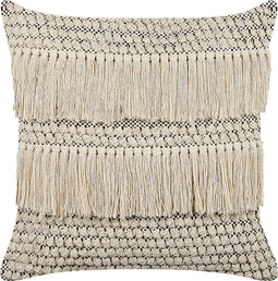 IRESINE - Sierkussen - Beige - 45 x 45 cm - Katoen