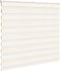 vidaXL - Zebra - rolgordijn - 155x100 - cm - stofbreedte - 150,9 - cm - marmerbeige