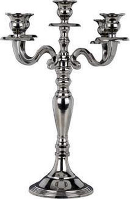 Kandelaar zwart H40 cm - Kaarsenhouder- Decoratie