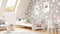 Kinderbed - roze poes - 140x70cm - met matras