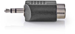 Nedis CAGB22940BK - RCA naar 3,5mm adapter - Zwart