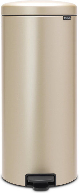 Brabantia NewIcon Prullenbak - 30 liter - Pedaalemmers - Metallic Gold
