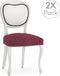 Stoelhoes Eysa THOR Bordeaux 50 x 5 x 50 cm 2 Stuks