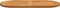 vidaXL - Tafelblad - 80x40x2,2 - cm - Ovaal - Massief - Acaciahout