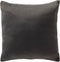 Dutch Decor NISA - Outdoor Kussenhoes 45x45 cm - waterafstotend en uv-bestendig - Charcoal Gray - antraciet