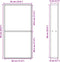 vidaXL - Douchenis - 32x62x9 - cm - roestvrijstaal - geborsteld - goudkleurig