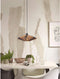 GOOD&MOJO Hanglamp Iguazu - Jute/Zwart - Ø40x12cm - - Hanglampen Eetkamer, Slaapkamer, Woonkamer