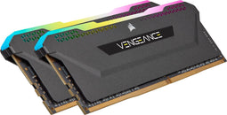 Corsair Vengeance RGB Pro SL - DDR4 Geheugen - 32GB (2x16GB) 3200MT/s RGB (2 stuks)