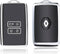 Autosleutel hoesje - TPU Sleutelhoesje - Sleutelcover - Autosleutelhoes - Geschikt voor Renault & Dacia - zwart - A4 - Renault Clio, Renault Megane, Renault Captur, Renault Zoe, Renault Twingo, Renault Arkana, Renault Austral, Renault Rafale, Renaul