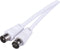 ACT SB3010 - Kabel - 10 m - Wit Zwart