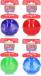 Kong Squeezz Ball XL - Piepend Speelgoed - 9 cm - Rood/Blauw/Groen