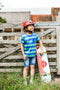 Mini Hornit Lids - Fietshelm voor Kinderen - LED achterlicht - Rood (S)