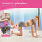 Nuvance Weerstandsbanden Set - 3 Delige Set - E-book met oefeningen - Roze Paars Groen (3 stuks)