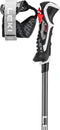 LEKI Carbon 14 3D - Skistokken - Trigger 3D Systeem - zwart/grijs/rood - 110 cm