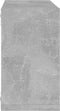 vidaXL - Wandschappen - kubus - 4 - st - 26x15x26 - cm - betongrijs