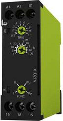 tele 125150 V2ZQ10 24-240V AC/DC Tijdrelais Multifunctioneel 1 stuk(s) Tijdsduur: 0.05 s - 100 h 1x wisselcontact