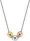TI SENTO 3831TS - Zilveren dames ketting - Statement ketting 42 cm - Blauw