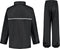 Ralka Regenpak - Waterdicht & Ademend - Junior - Reflectie - Zwart - 164
