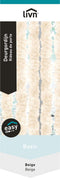 Livn Deurgordijn Chenille - Vliegengordijn - Max deuropening 90x221,5 cm - Beige