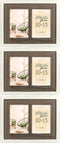 ZEP - Duo Houten Fotolijst Arlon bruin voor 2 foto's 10x15 (afmeting 28 x 22 cm) - NQ22B