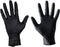 Handschoen nitril M zwart 100 stuks