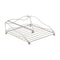 Servethouder Home ESPRIT Zilverkleurig Metaal 19 x 19 x 7 cm