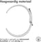 imoshion Magnetisch lederen bandje - Universeel 20 mm aansluiting - Wit