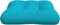 vidaXL - Palletkussen - 50x50x12 - cm - stof - turquoise