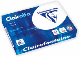 Clairefontaine Clairalfa presentatiepapier formaat A3 80 g pak van 500 vel