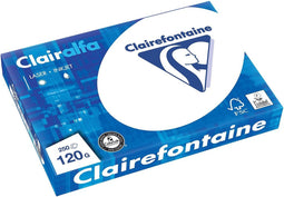Clairefontaine Clairalfa presentatiepapier formaat A4 120 g pak van 250 vel