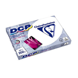 Clairefontaine - Laserpapier clairefontaine dcp a4 200gr wit 250vel | 4 stuks
