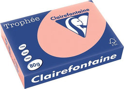 Clairefontaine Trophée gekleurd papier, A4, 80 g, 500 vel, perzik