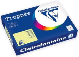 Clairefontaine Trophée gekleurd papier | A4 | 80 g | 500 vel | citroengeel