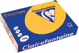 Clairefontaine Trophée Intens A4 zonnebloemgeel 120 g 250 vel